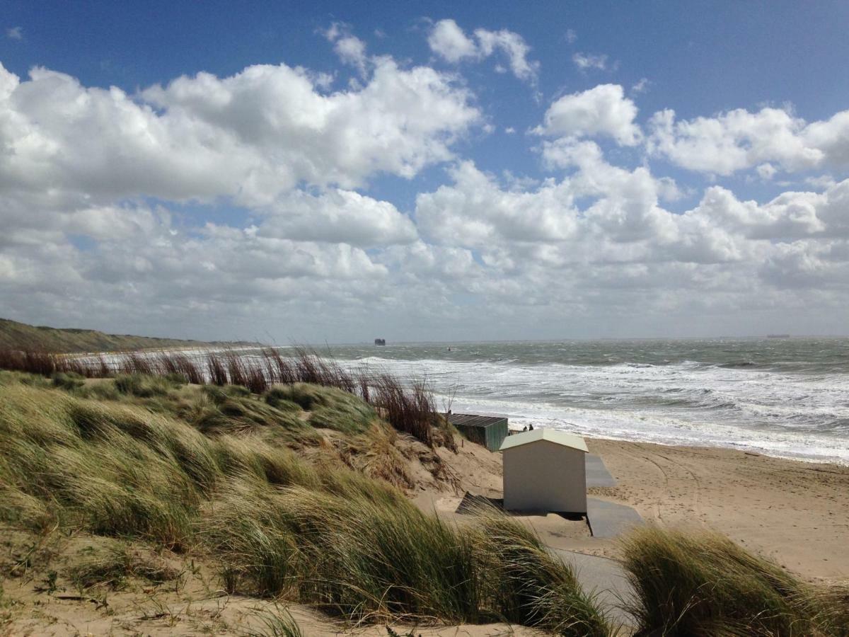 Luxe 4-Persoons Vakantiewoning Aan Zee Zoutelande Eksteriør bilde